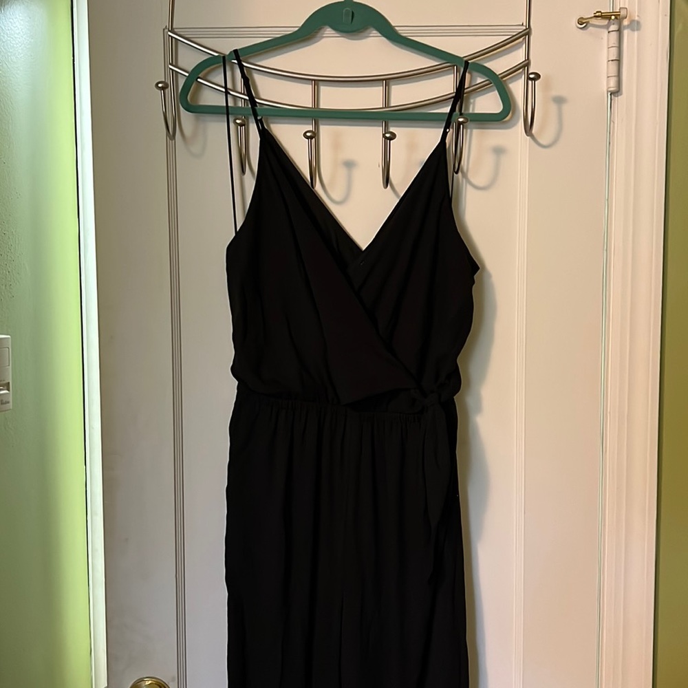 Black dressy romper